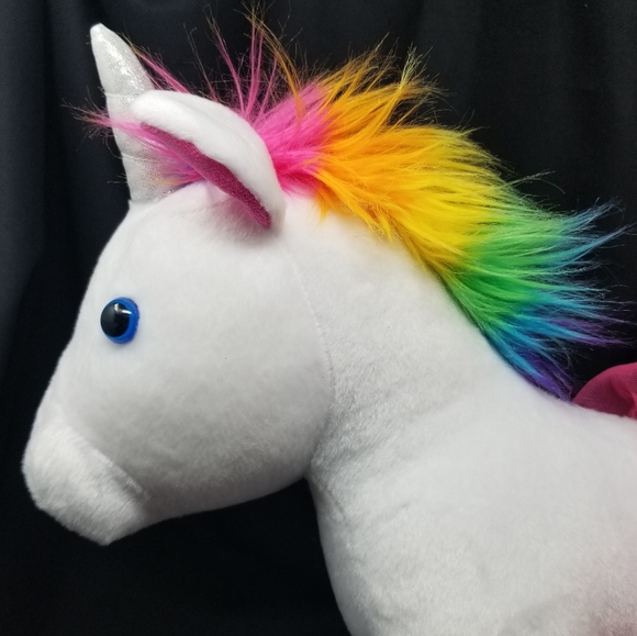 BUILD-A-BEAR WHITE & PINK UNICORN WITH TUTU - Picture 5 of 13